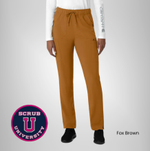 Carhart Women's Force Cross-Flex Straight Leg Cargo Scrub Pant 8