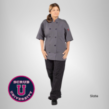 Delray Pro Vent Chef Coat Color 2