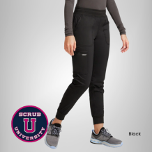 Cherokee Revolution Women's Mid Rise Jogger Scrub Pant 2