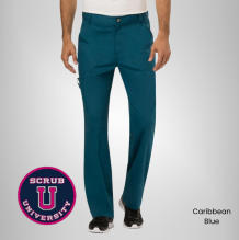 Cherokee Revolution Men's Zip Fly Cargo Scrub Pant 18