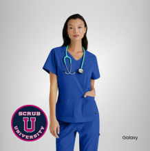 Emma 4-Pocket V-Neck Scrub Top 8