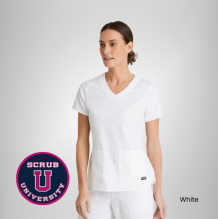 Emma 4-Pocket V-Neck Scrub Top 7
