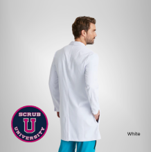 Barco Verse Men's 38 Inch 3 Button Lab Coat 3