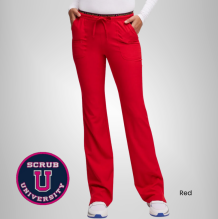 Heart Soul Women's Heart Breaker Drawstring Scrub Pant 4