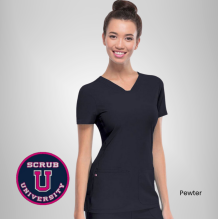 HeartSoul Women's Pitter-Pat V-Neck Top 7