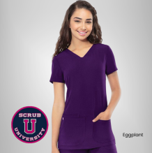 HeartSoul Women's Pitter-Pat V-Neck Top 16