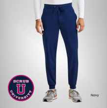 Healing Hands Men's Mid Rise Jogger Scrub Pant 3
