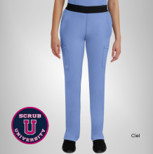 Healing Hands Women's Rachel Elastic Waistband Cargo Scrub Pant 10