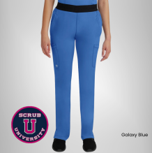 Healing Hands Women's Rachel Elastic Waistband Cargo Scrub Pant 8