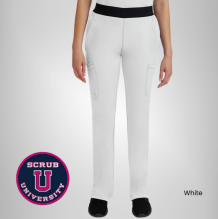 Healing Hands Women's Rachel Elastic Waistband Cargo Scrub Pant 2