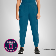 Infinity Women's Mid Rise Jogger Scrub Pant 14