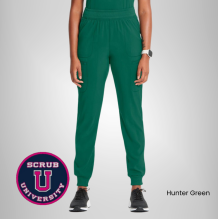 Infinity Women's Mid Rise Jogger Scrub Pant 11