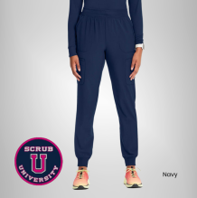 Infinity Women's Mid Rise Jogger Scrub Pant 10