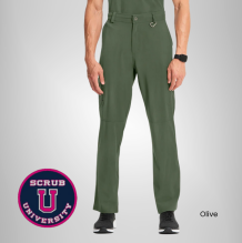 Infinity Men's Zip Fly Cargo Scrub Pant 13