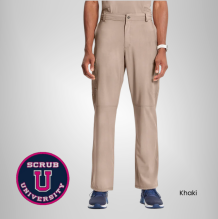 Infinity Men's Zip Fly Cargo Scrub Pant 11