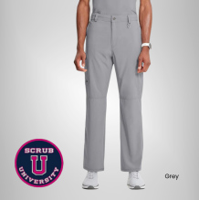 Infinity Men's Zip Fly Cargo Scrub Pant 9