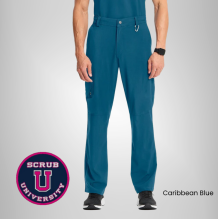 Infinity Men's Zip Fly Cargo Scrub Pant 5