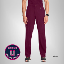 Infinity Men's Zip Fly Cargo Scrub Pant 18