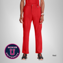 Infinity Men's Zip Fly Cargo Scrub Pant 15