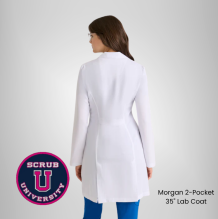 Barco Greys Anatomy Morgan 2-Pocket 35" Lab Coat 3