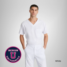 Structure 1-Pocket V-Neck Scrub Top 8