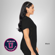 Med Couture Touch V-neck Shirttail Top | 7459 3