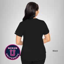 Med Couture Touch V-neck Shirttail Top | 7459 2