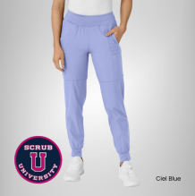 Wink Women's Comfort Waist Cargo Jogger Scrub Pant 18