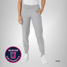 Wink Women's Comfort Waist Cargo Jogger Scrub Pant 14