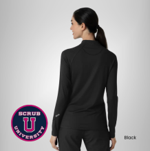 Wink Women's Watch Window Quarter Zip Top 3
