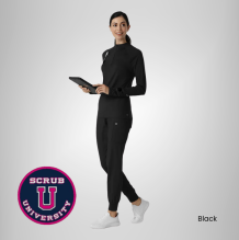 Wink Women's Watch Window Quarter Zip Top 2