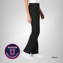 Wink Women's Flat Front Cargo Scrub Pant 3