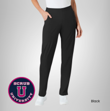 Wink Women's Flat Front Cargo Scrub Pant 2