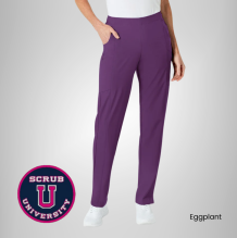 Wink Women's Flat Front Cargo Scrub Pant 18