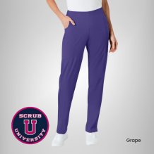 Wink Women's Flat Front Cargo Scrub Pant 16