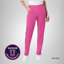 Wink Women's Flat Front Cargo Scrub Pant 14