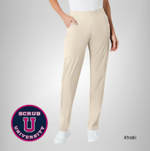 Wink Women's Flat Front Cargo Scrub Pant 12