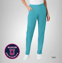 Wink Women's Flat Front Cargo Scrub Pant 6