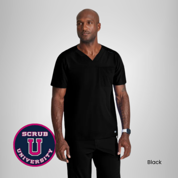 Barco One Velocity 2-Pocket V-Neck Scrub Top