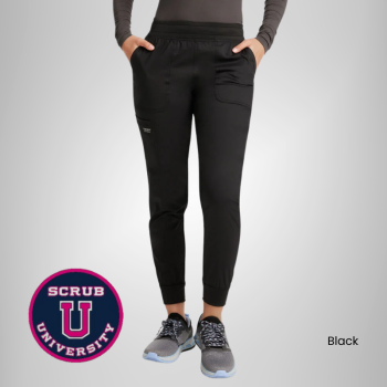 Cherokee Revolution Women's Mid Rise Jogger Scrub Pant