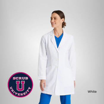 Grey's Anatomy By Barco Eve 2-Pocket Womens34" Lab Coat