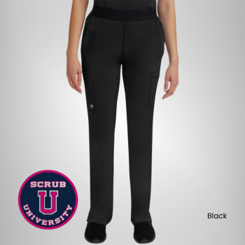 Healing Hands Women's Rachel Elastic Waistband Cargo Scrub Pant