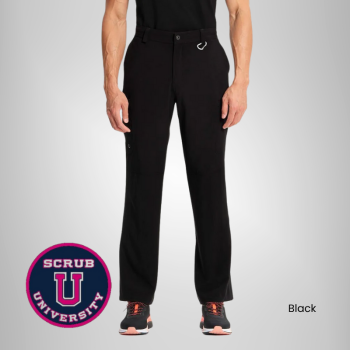 Infinity Men's Zip Fly Cargo Scrub Pant