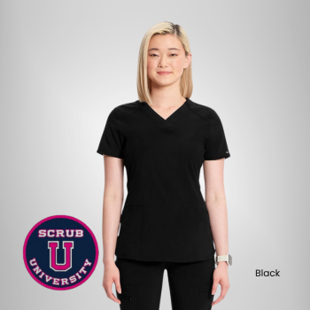 Infinity Women's V-Neck Solid Scrub Top