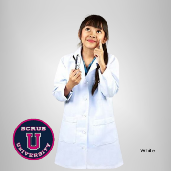 M&M Scrubs Children Lab Coat-Soft Fabric