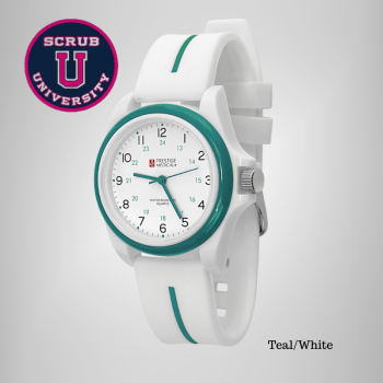 Prestige Medical Two-Tone Scrub Watch