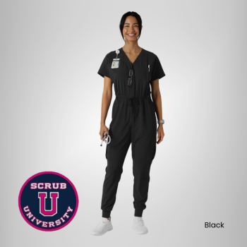 Wink Women's Renew Cargo Jogger Scrub Jumpsuit