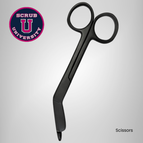 Prestige Medical 5.5" Bandage Scissor - Stealth Edition 1