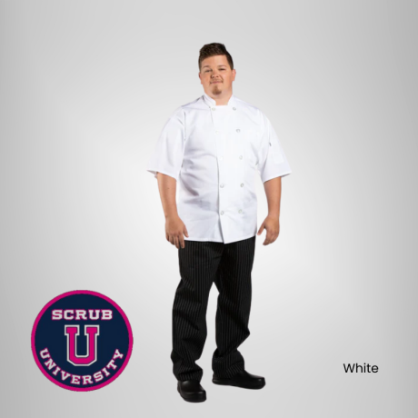 Delray Pro Vent Chef Coat 1