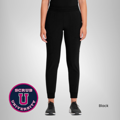 Infinity Women's Mid Rise Jogger Scrub Pant 1
